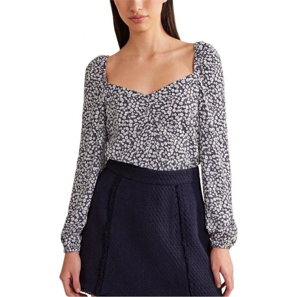 Floral Long Sleeve Women's Top
